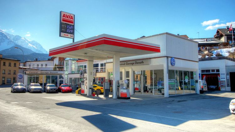 Tankstelle – Central Garage Denoth AG 